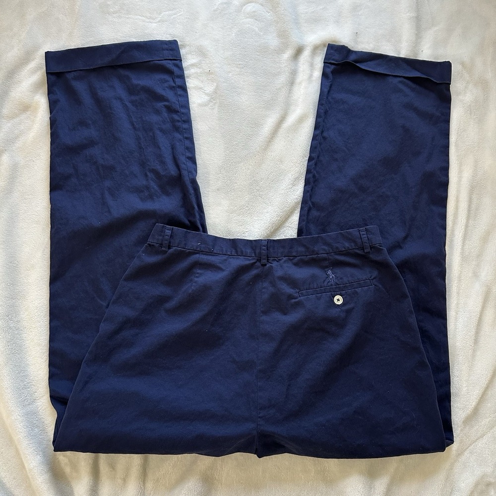 Ralph Lauren Golf Straight Pants Women Size 12 Navy